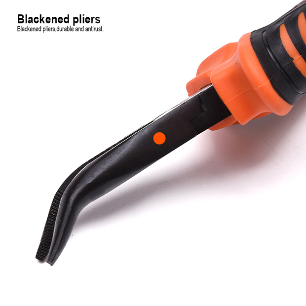 HARDEN 560231 6" Pro Bent Nose Plier Chrome Vanadium Steel 560231_img_3