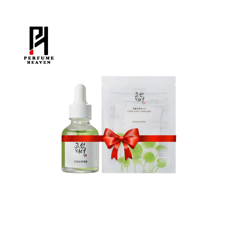 Sensitive Skin Care [Beauty Of Joseon Calming Serum Green Tea + Panthenol (30ml)+Beauty Of Joseon Centella Asiatica Calming Mask (25ml)]_img_0