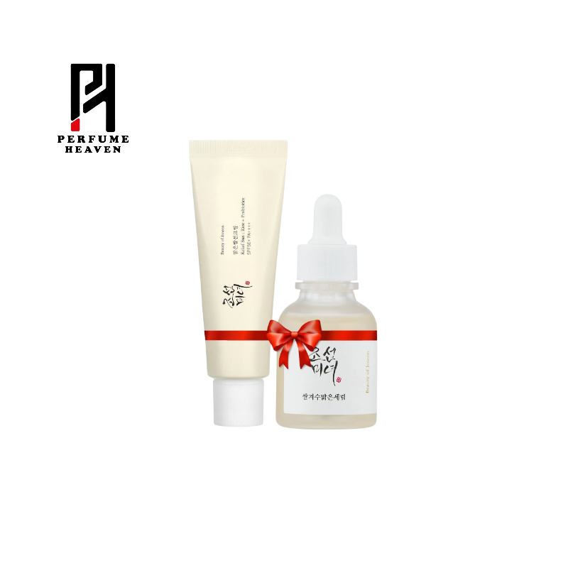 Daily Dose Of Glow [Beauty of Joseon Sunscreen Relief Sun (Rice +Probiotics) Spf 50+ PA++++ (50ml)+Beauty of Joseon Glow Deep Serum Rice + Alpha Arbutin (30ml)]_img_0