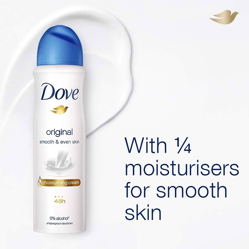 Dove Original Anti-Perspirant 48h Deodorant Spray – 150ml_img_1