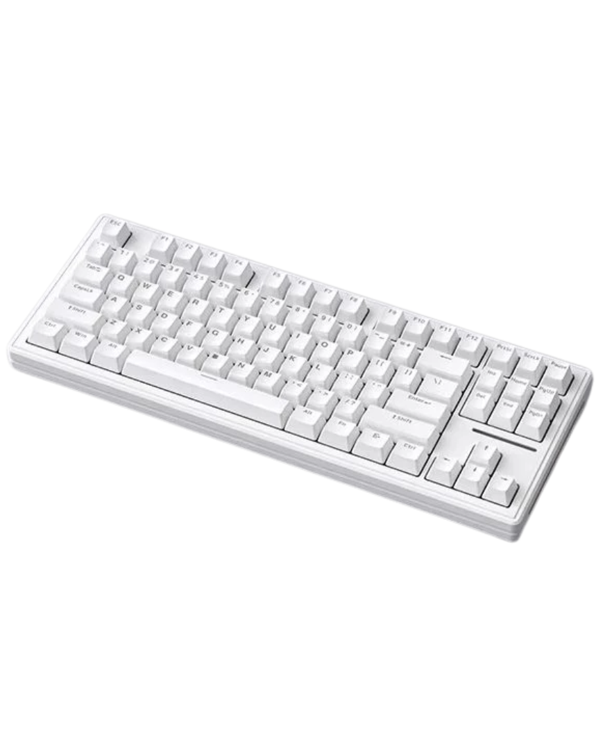 XINMENG M87 PRO Wired ICE BLUE BACKLIT Gasket Mounted Hotswappable Mechanical Keyboard