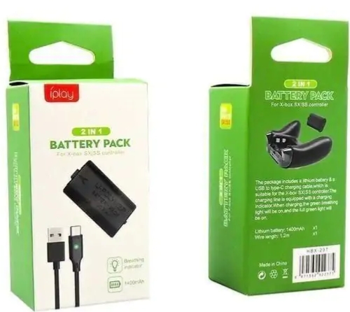 iplay 2 in 1 xbox battery pack for x-box SX|SS controller