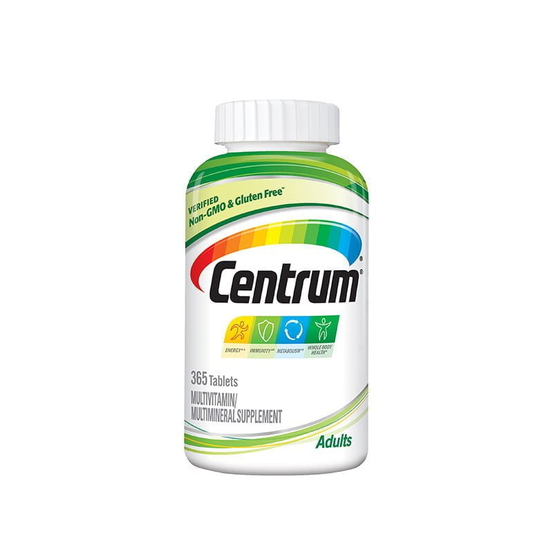 Centrum Adult Multivitamins, Multivitamin/Multimineral Supplement with Antioxidants, Zinc and B Vitamins