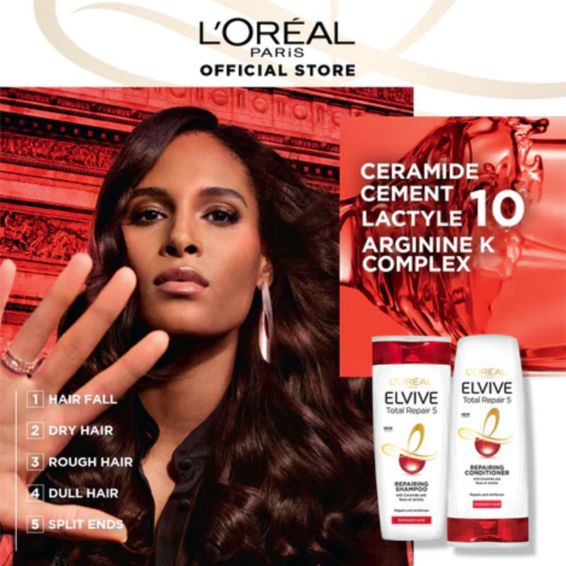 L’Oreal Elvive Full Restore 5 Damaged Hair Conditioner – 360ml_img_1