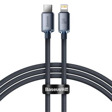 Baseus Crystal Shine Series 20W Fast Charging Type-C to Lightning For Iphone 1.2m Data Cable Black_img_4
