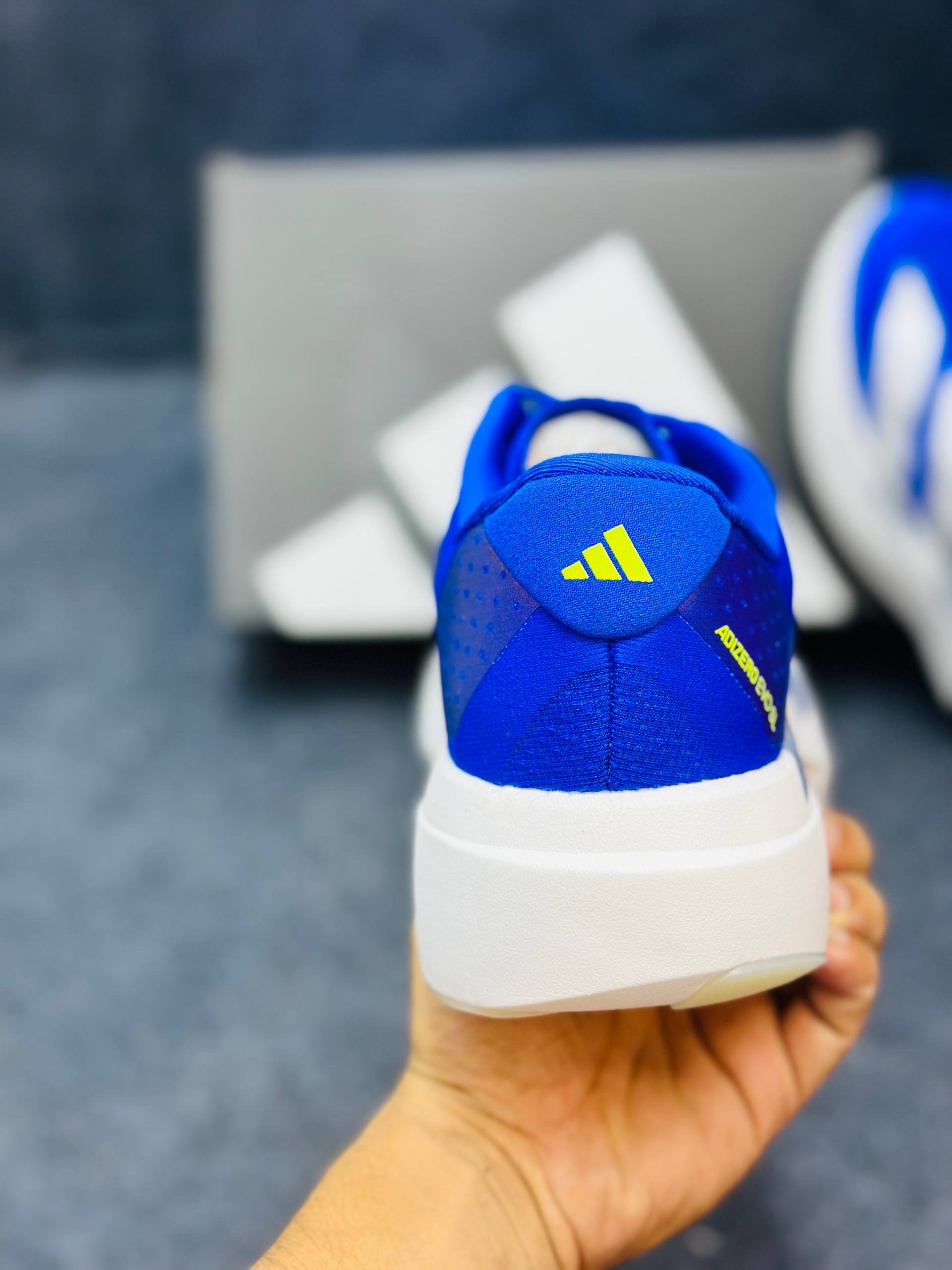 Adidas Adizero EVO SL: "royal blue & silver" thumbnail 4