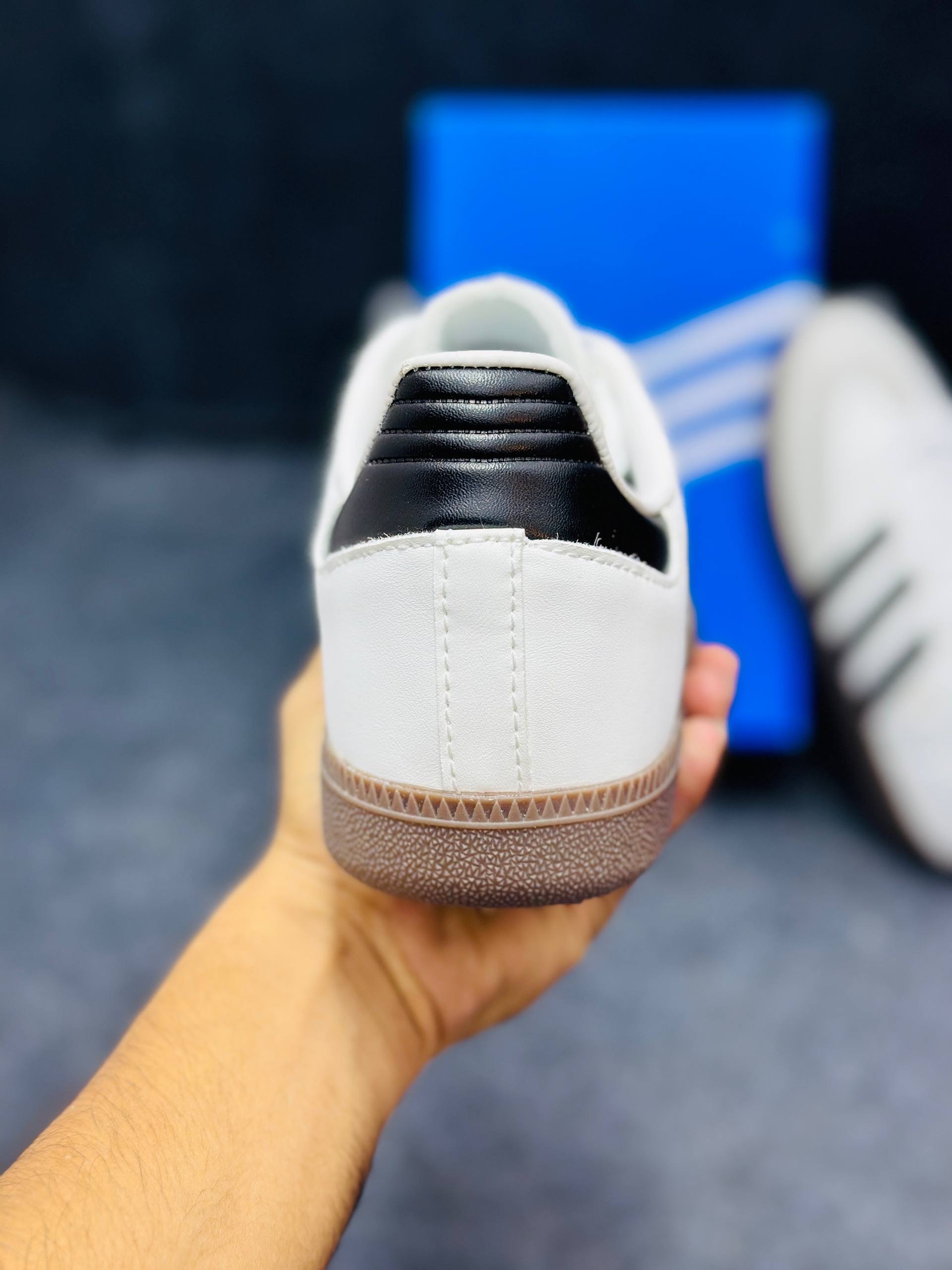 Adidas Samba OG: "Cloud White & Core Black" (1:1) thumbnail 4