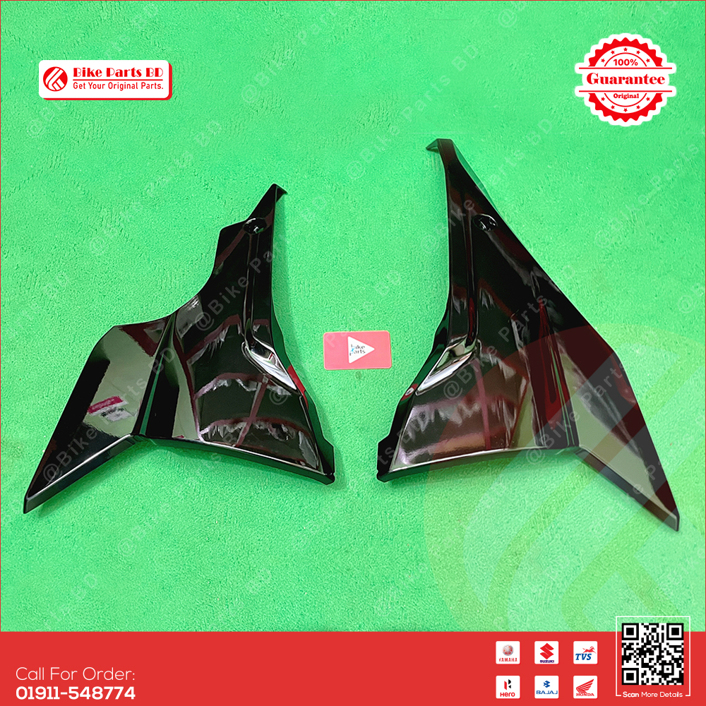 Engine Guard for Suzuki Gixxer SF (New Model-Black) bike.