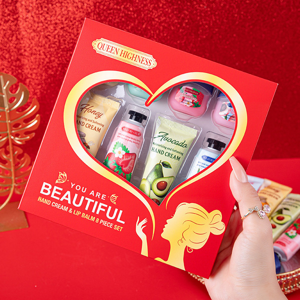 Queen Highness 8-Piece Hand Cream & Lip Balm Gift Set – Free Home Delivery_img_0