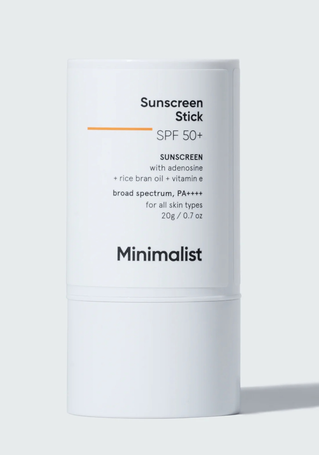 Minimalist SPF 50 Sunscreen Stick (20g)