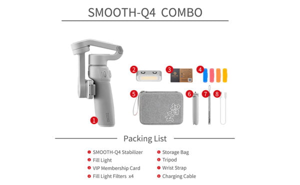 ZHIYUN Smooth Q4 Combo Smartphone Gimbal Stabilizer_img_0