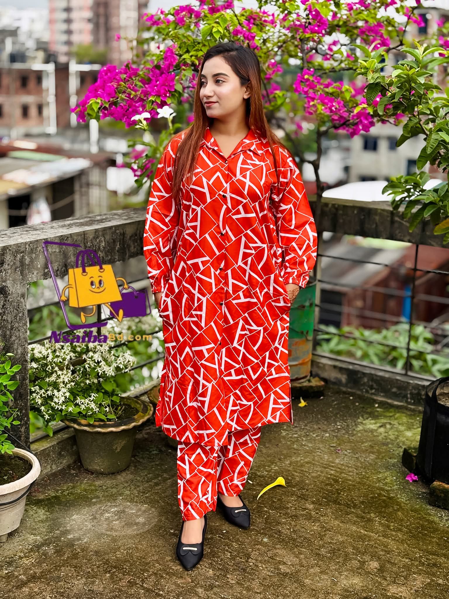 শার্ট টু পিছ code(Lk-19)