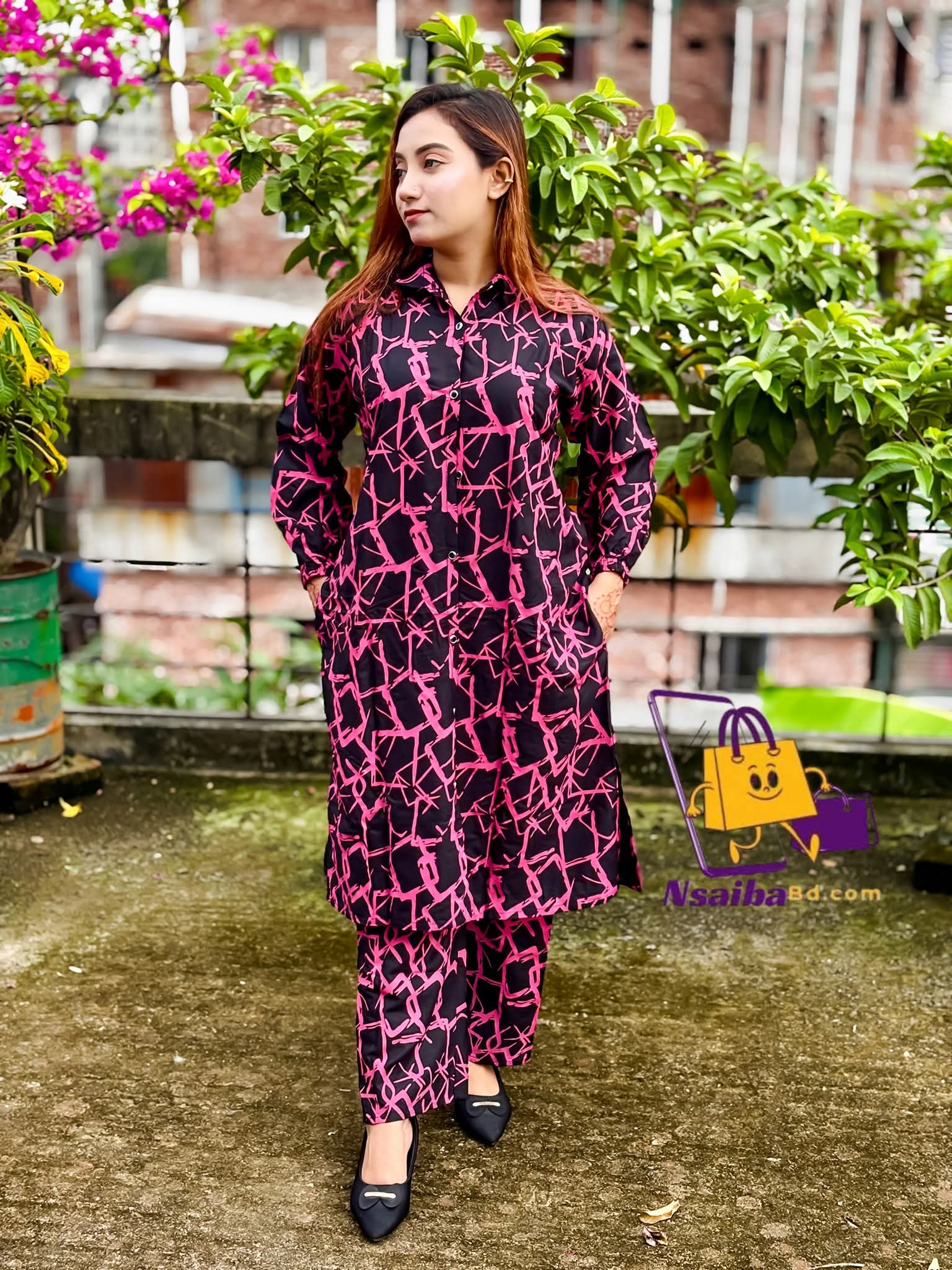 শার্ট টু পিছ code(Lk-19)