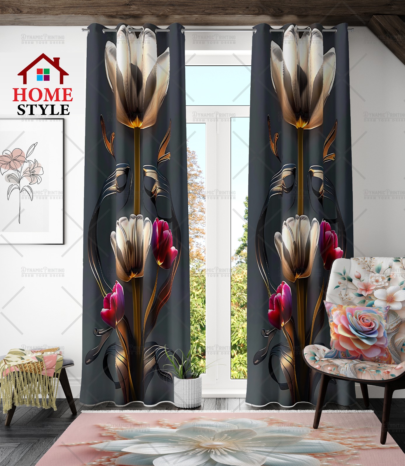 Curtain - চার কুচি