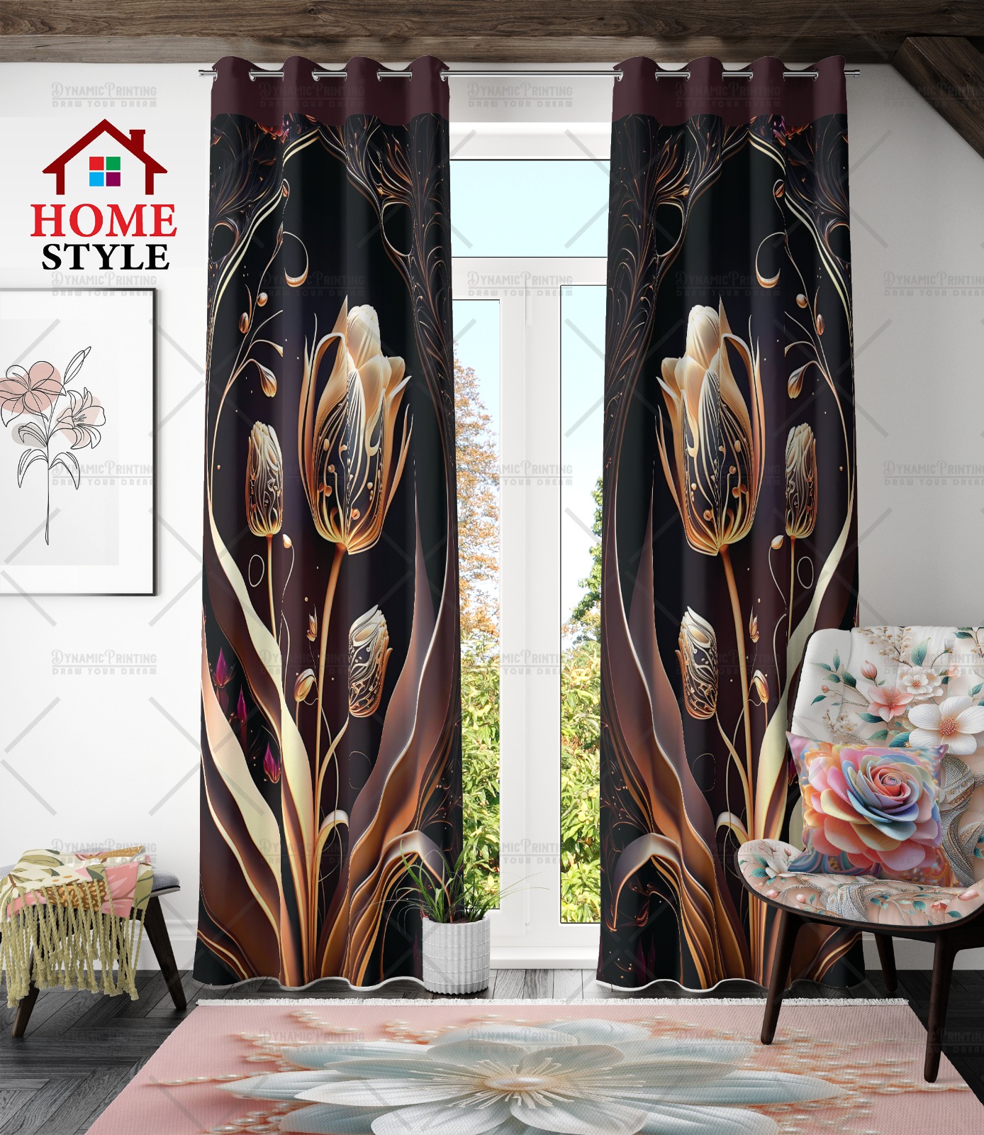 Curtain - চার কুচি