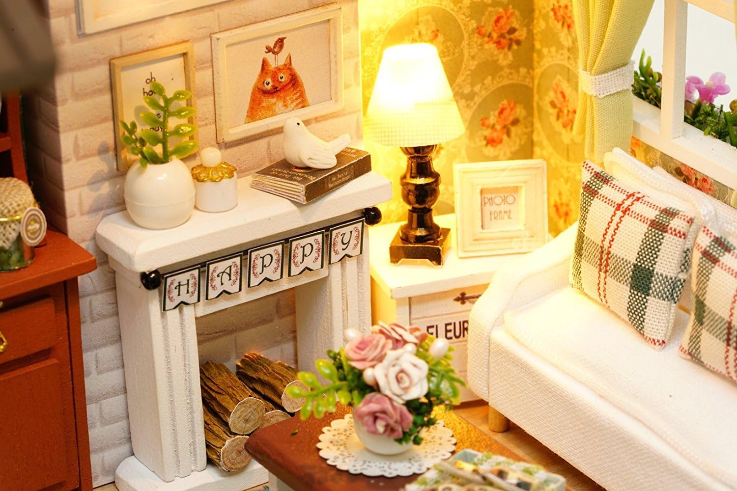 Playmoji DIY Miniature House - Happy Times (With Dust Cover)_img_5