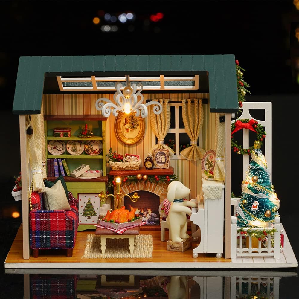 Playmoji DIY Miniature House - Holiday Times (With Dust Cover)_img_1