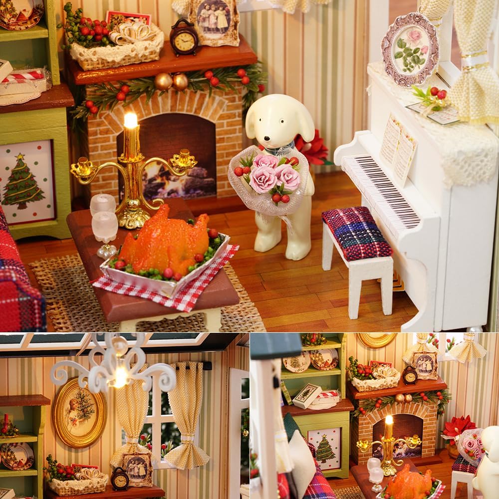 Playmoji DIY Miniature House - Holiday Times (With Dust Cover)_img_4