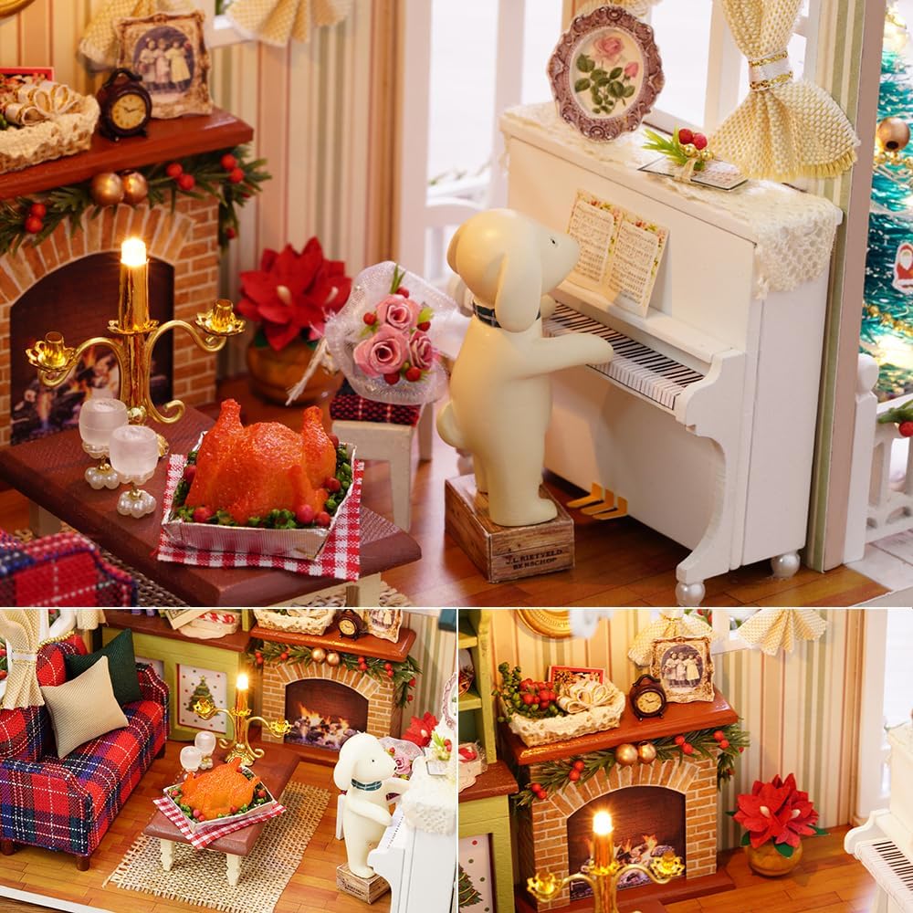 Playmoji DIY Miniature House - Holiday Times (With Dust Cover)_img_5