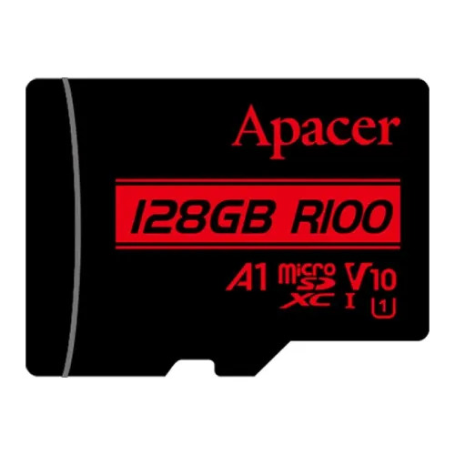 Apacer R100 MicroSDXC UHS-I U1 V10 128GB Class-10 Memory Card with Adapter_img_1