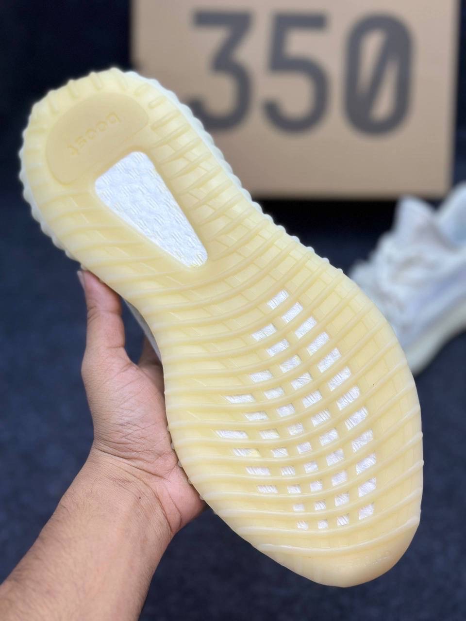 Adidas Yeezy Boost 350 V2: "Bone" thumbnail 5