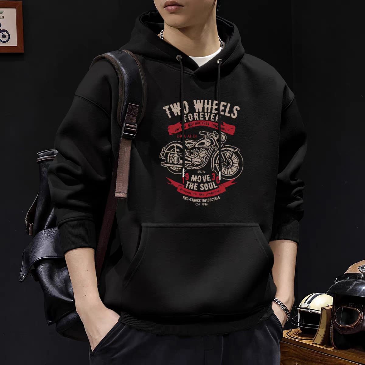 Gents Hoodie for Winter - Image 8