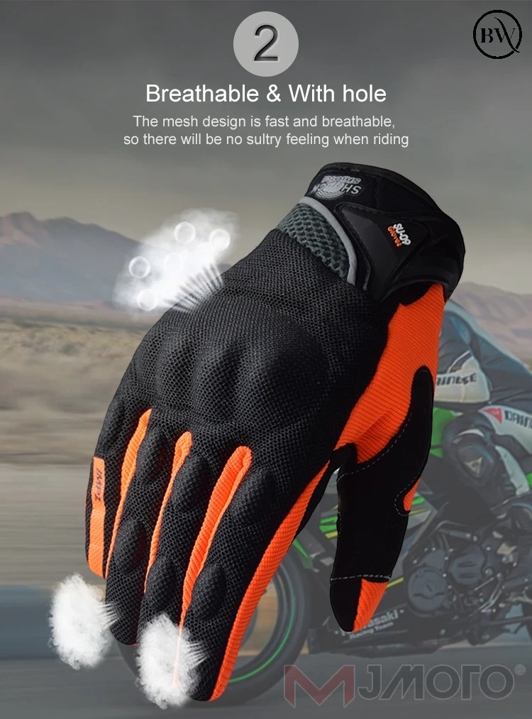 Premium Riding Full Finger Hand Gloves Suomy SU-09_img_6