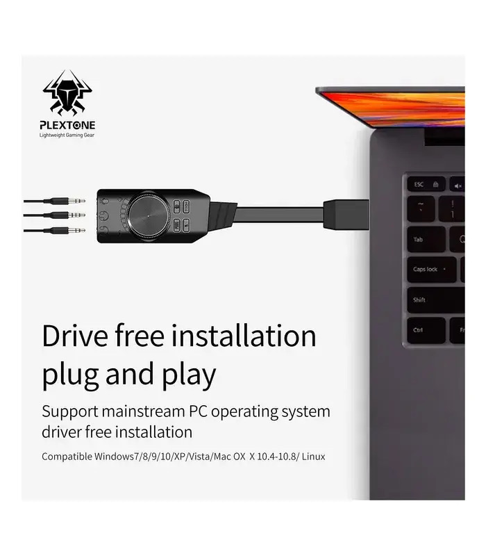 Plextone GS3 Mark 2 USB DSP Sound Card_img_6