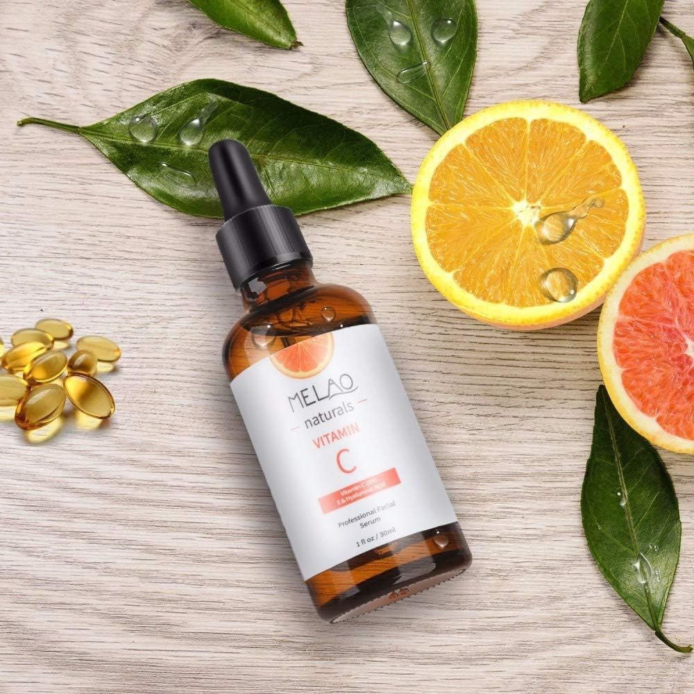 Melao Naturals Vitamin C Facial Serum with Vitamin C 20% E & Hyaluronic Acid_img_5
