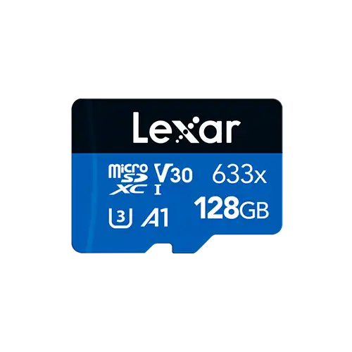 Lexar High-Performance 633x 128GB MicroSDXC UHS-I Memory Card with Adapter_img_2