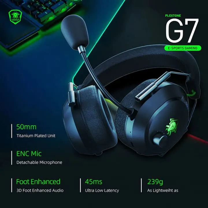 Plextone G7 Esports Gaming Wireless Headset_img_8
