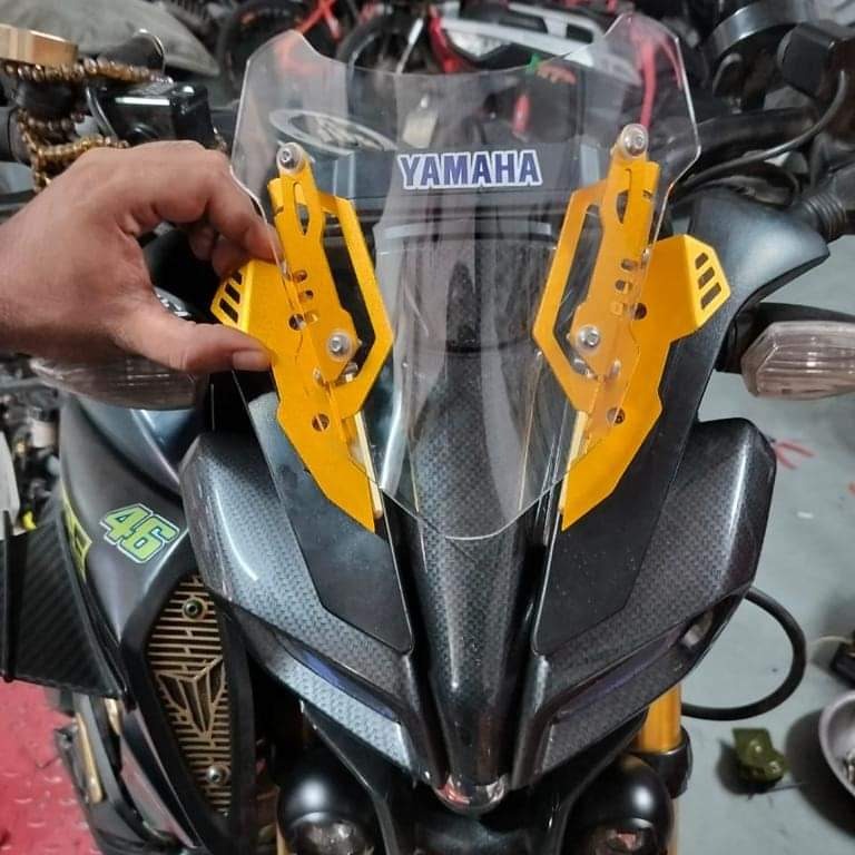 Premium China Golden Visor For Yamaha MT-15 V1 & V2_img_0