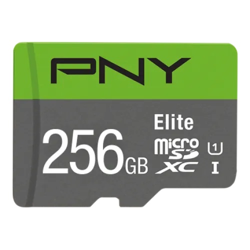 PNY Elite 256GB Class-10 Micro SD Memory Card