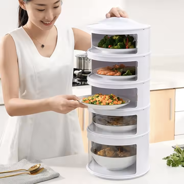 5 Layer Stackable Food Cover
