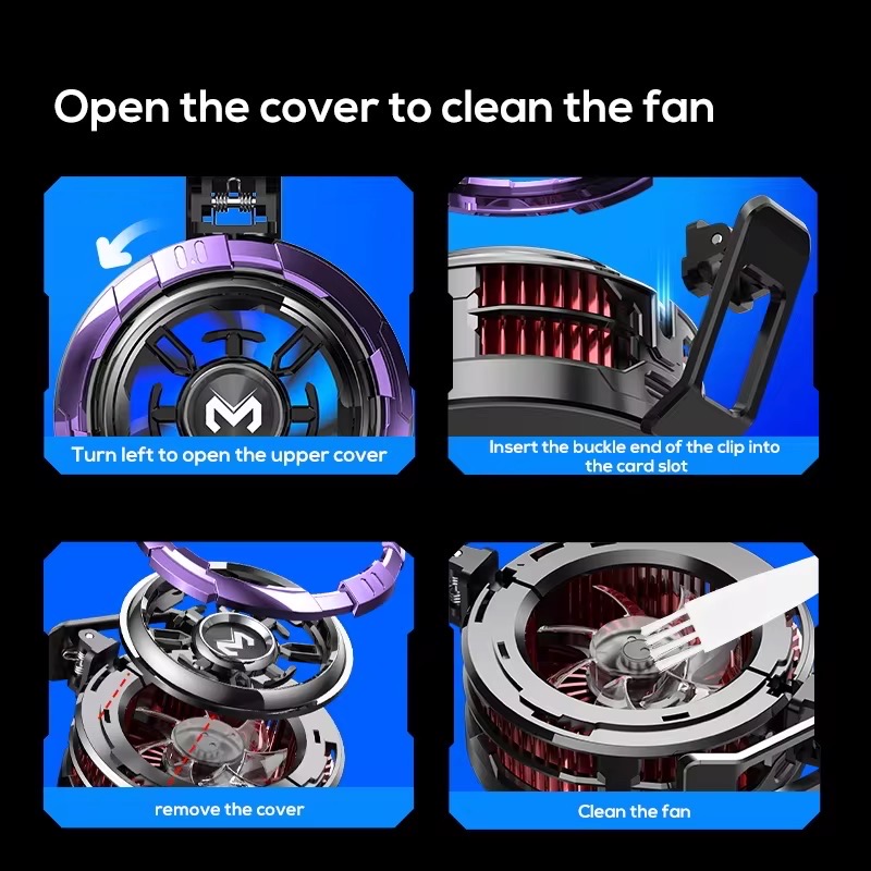 Memo CX08 Pro Ai 27w Mobile Phone Cooler Fan_img_8