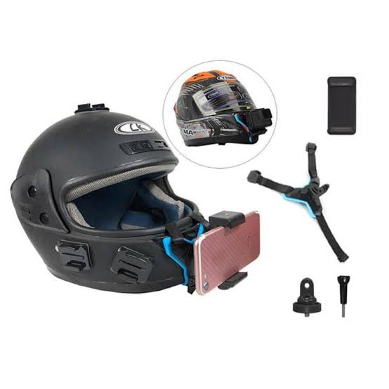 Motorcycle Helmet Chin Mobile Phone Holder Moto Dji Gopro Mountain Action Camera Stand - Versatile Camera Mount for Bike Riders_img_0