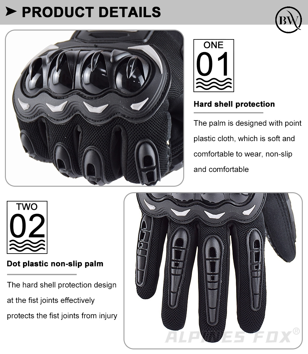 Premium Riding Full Finger Hand Gloves SU-33_img_3