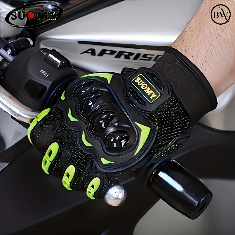 Premium Riding Full Finger Hand Gloves Suomy SU-33_img_8