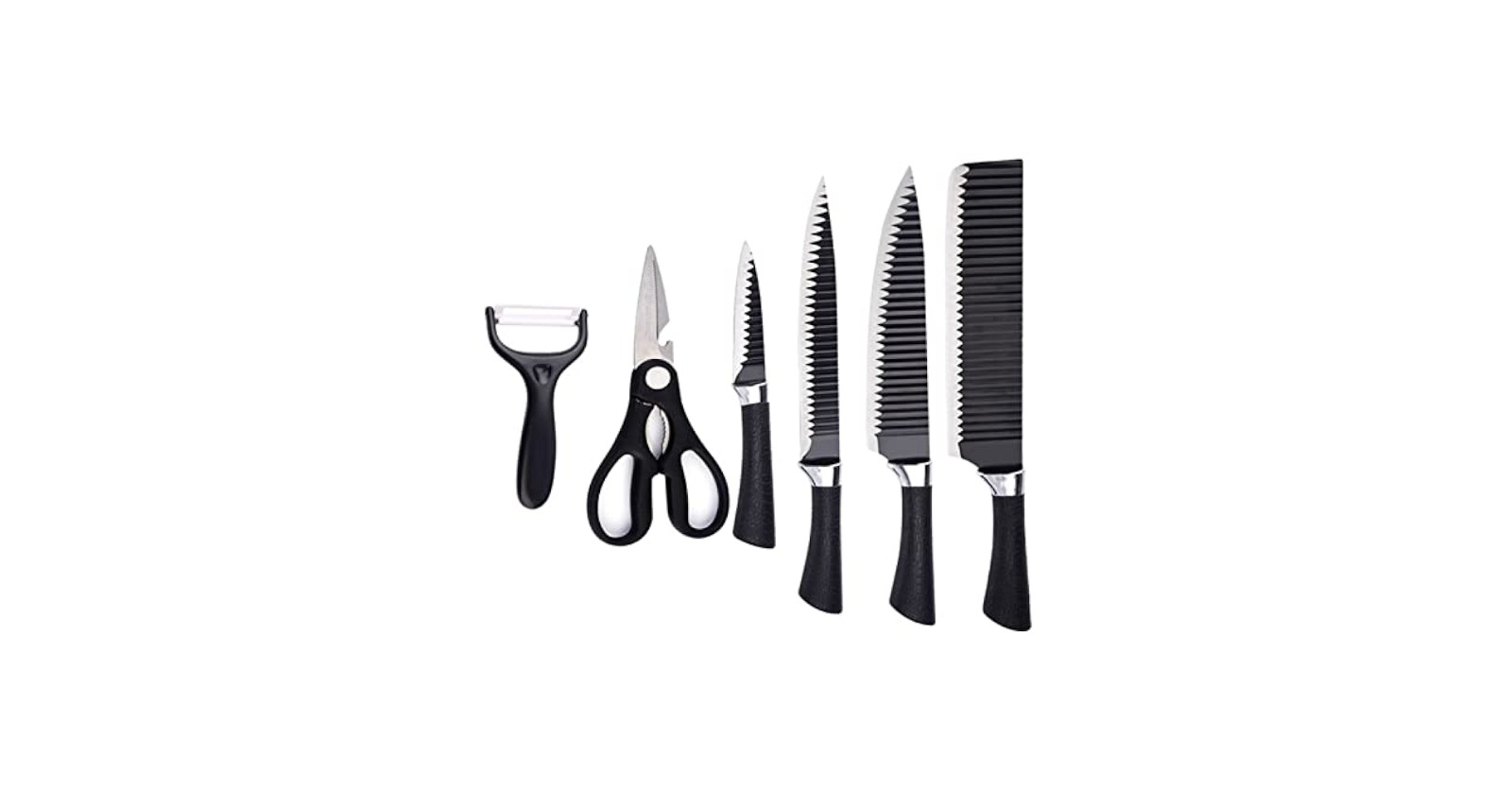 Non-Stick Stainless Steel Knife Set – Complete Kitchen Tools_img_1