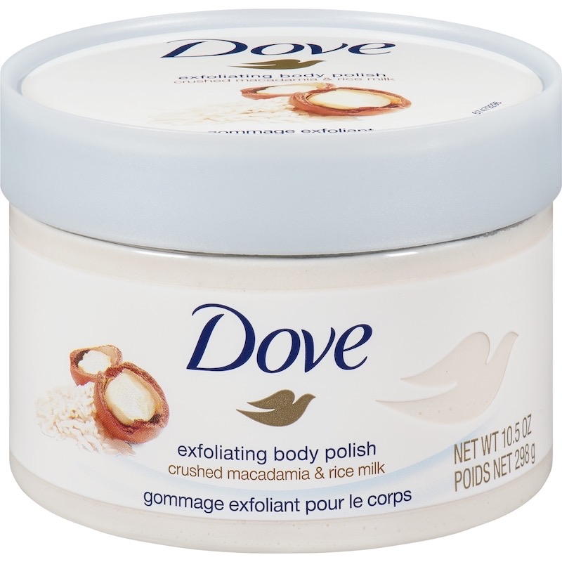 Dove Exfoliating Body Polish Macadamia & Rice Milk 298gm_img_0