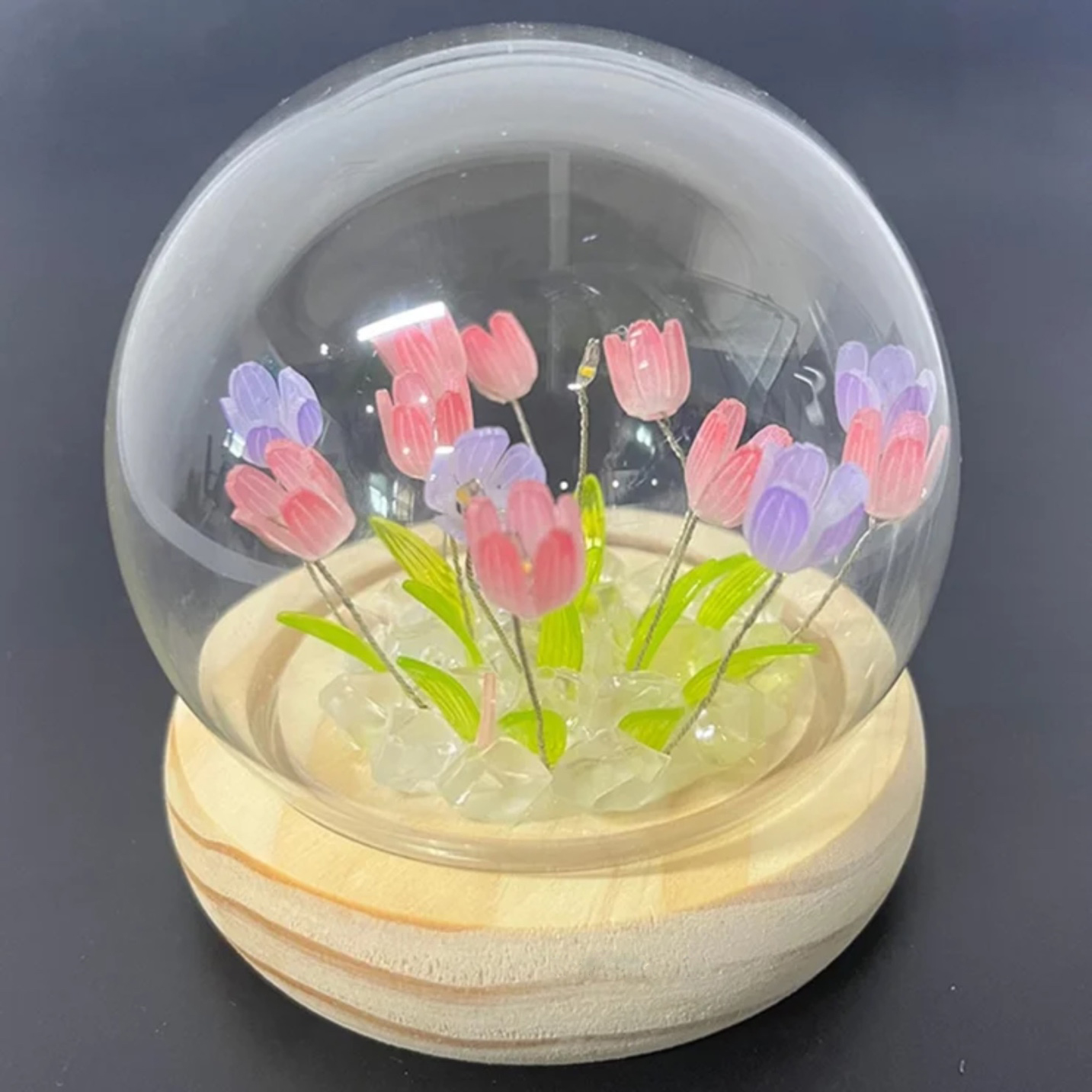Tulip Night Light Decorative LED Flower Bedside Lamp_img_1