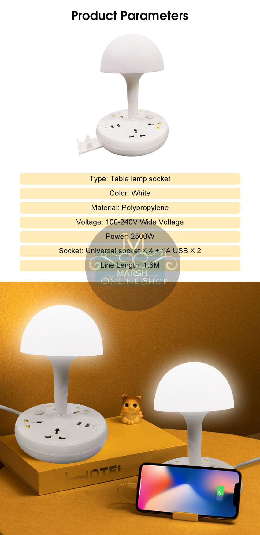 💥Doomhot Row socket Lamp_img_7