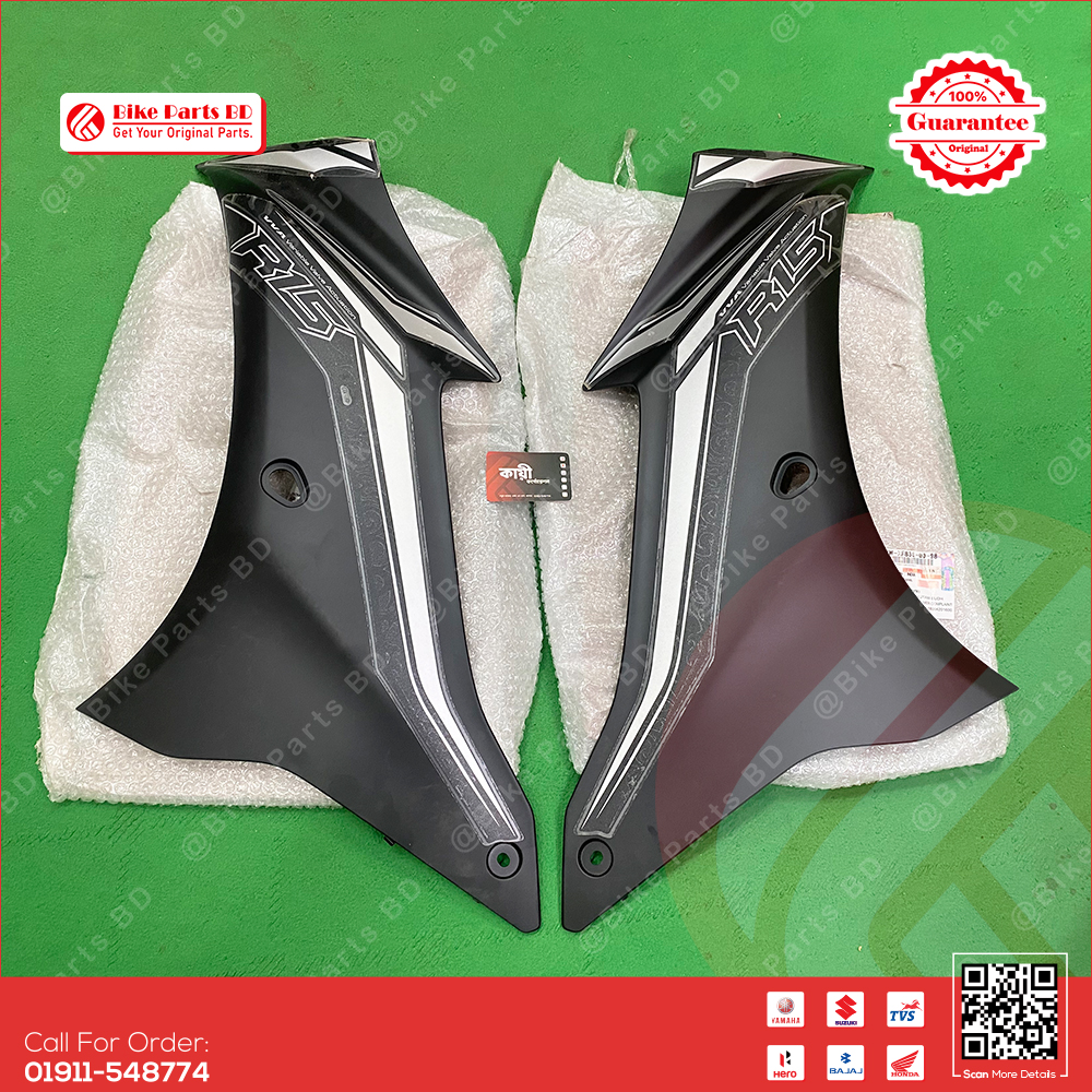 1/2 Part for Yamaha R15 V4 (Mat Black Colour) bike. thumbnail 2
