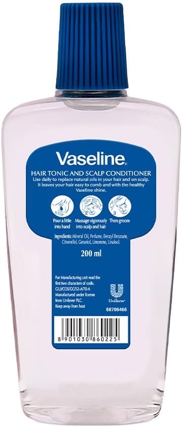 Vaseline Hair Tonic And Scalp Conditioner 200Ml_img_1