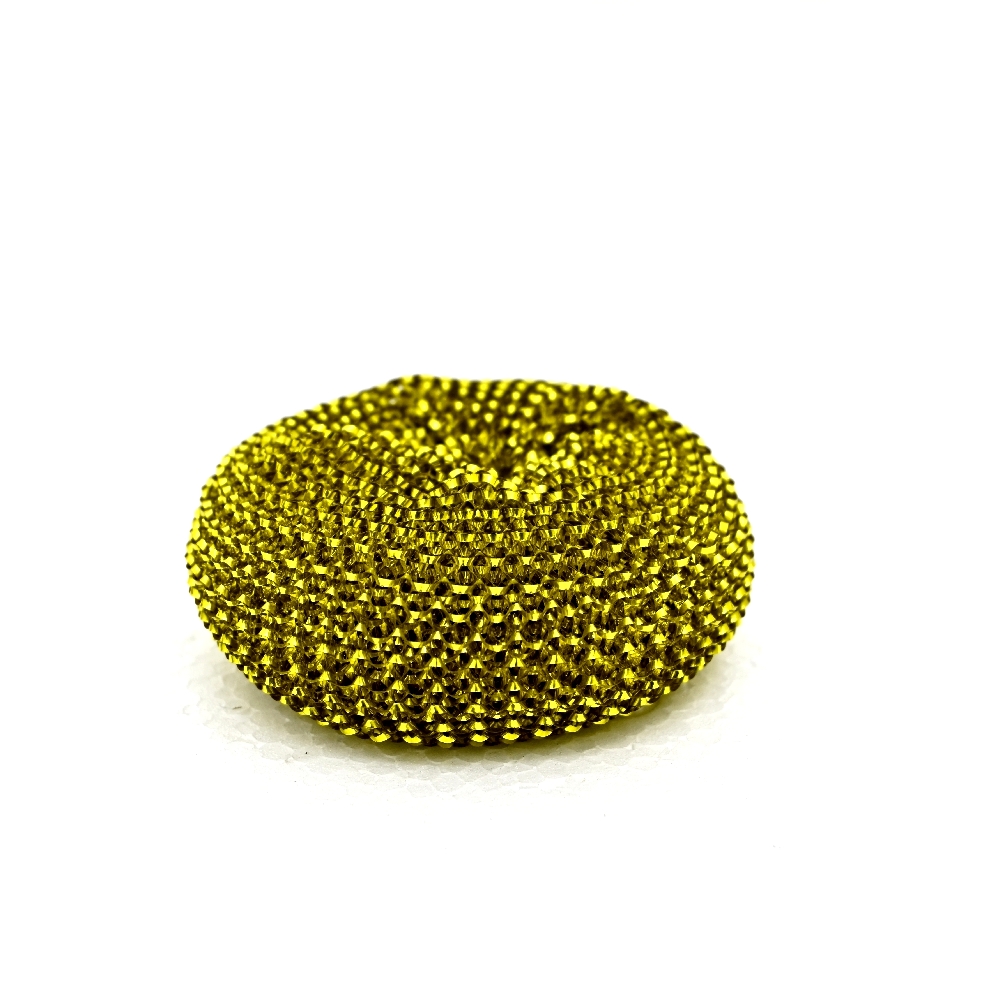 Silver Gold Scourer With Handle_SS-0971 ( 3pcs )_img_4