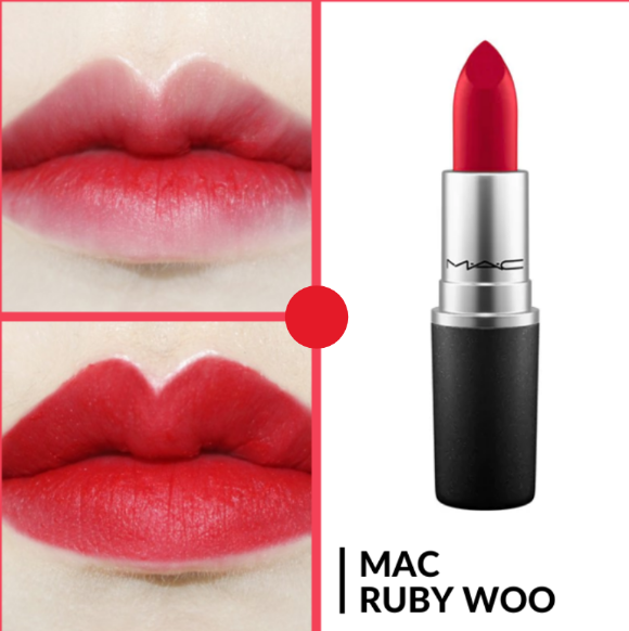 MAC Retro Matte Lipstick – Ruby Woo (Shade 707) (MAC29)
