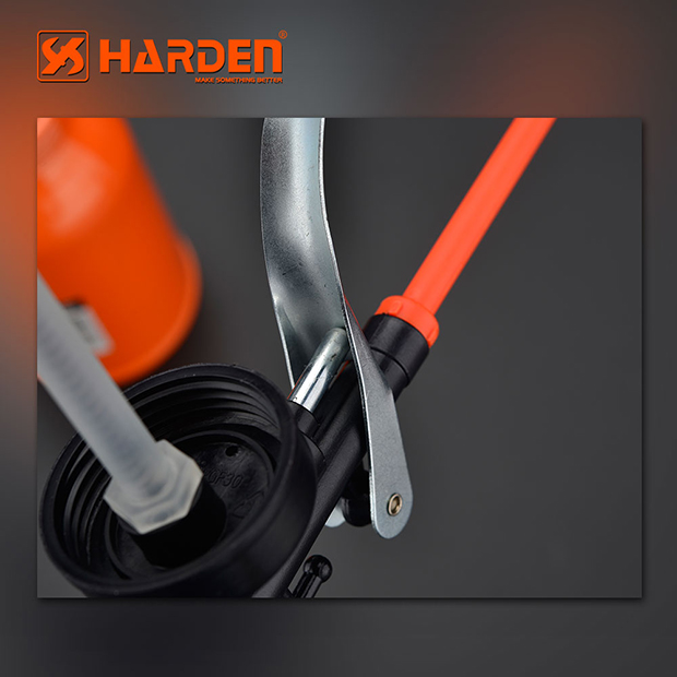 HARDEN 670003 300ml Professional Pump Oil Can – Heavy Duty Steel Body with Flexible Metal Spout; Model : 670003_img_2