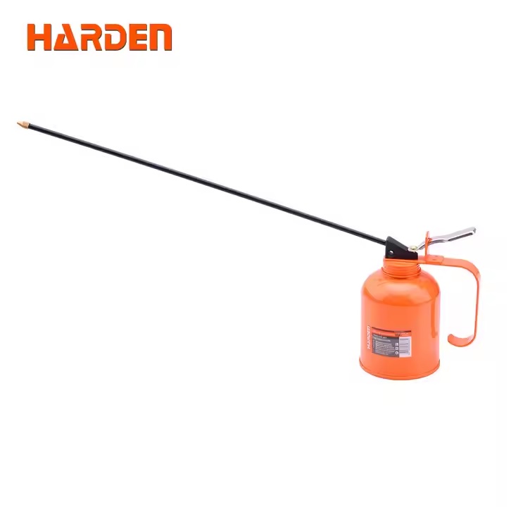 HARDEN 500ml Handles high pressure oil can, High quality rust resistant steel Bottle; Model 670005