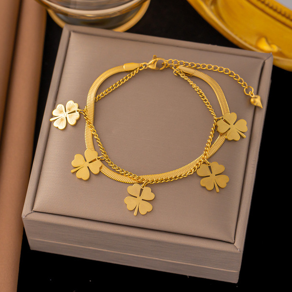 Five radiation flower bracelet_img_0