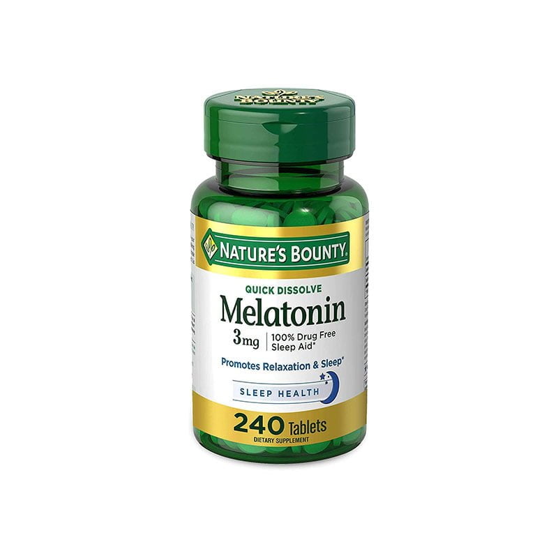 Nature’s Bounty Melatonin Sleep Aid 3mg